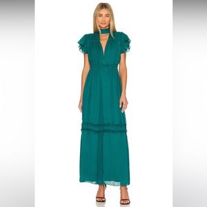 House of Harlow 1960 Teal Maxi Dress